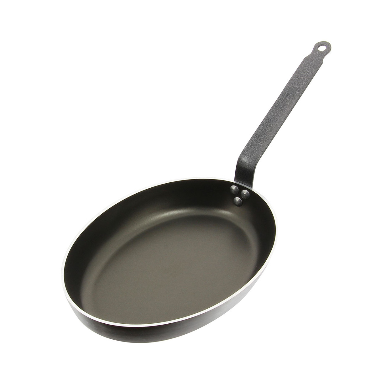 VISPAN 36CM OVAAL ALUMINIUM ANTIKLEEF DEBUYER