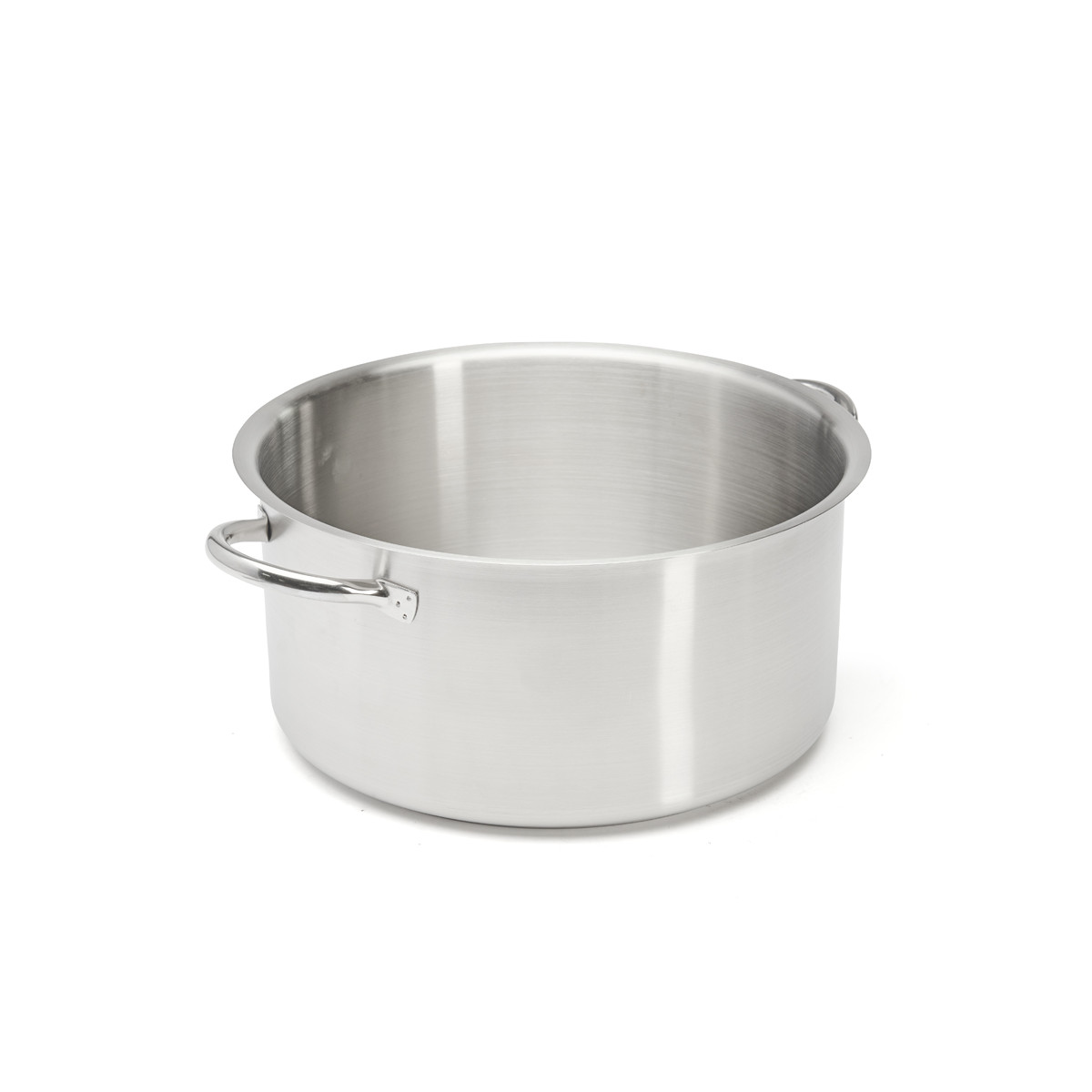KOOKPOT 32CM LAAG RVS DE BUYER