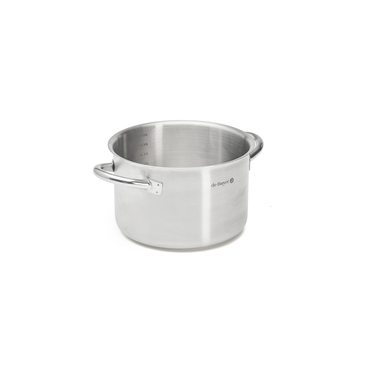 KOOKPOT 20CM STANDAARD RVS DE BUYER