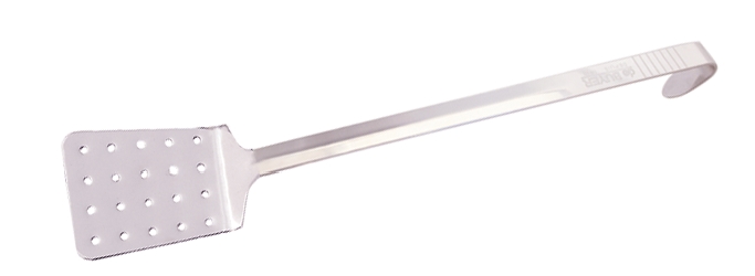 BAKSCHEP 10X7CM PERFO GEBOGEN RVS DE BUYER