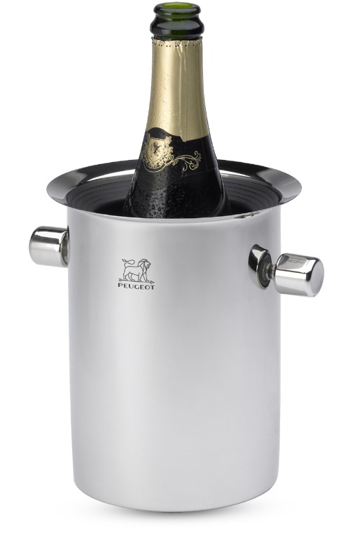 CHAMPAGNE EMMER 19XH19CM M/KOELELEMENT RVS