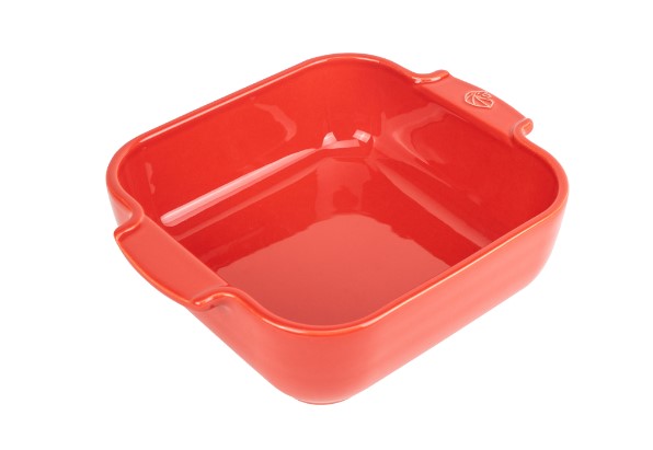 OVENSCHAAL KERAMIEK 21X21CM ROOD APPOLIA