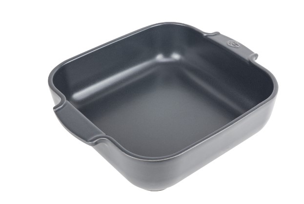 OVENSCHAAL KERAMIEK 28X28CM GRIJS APPOLIA