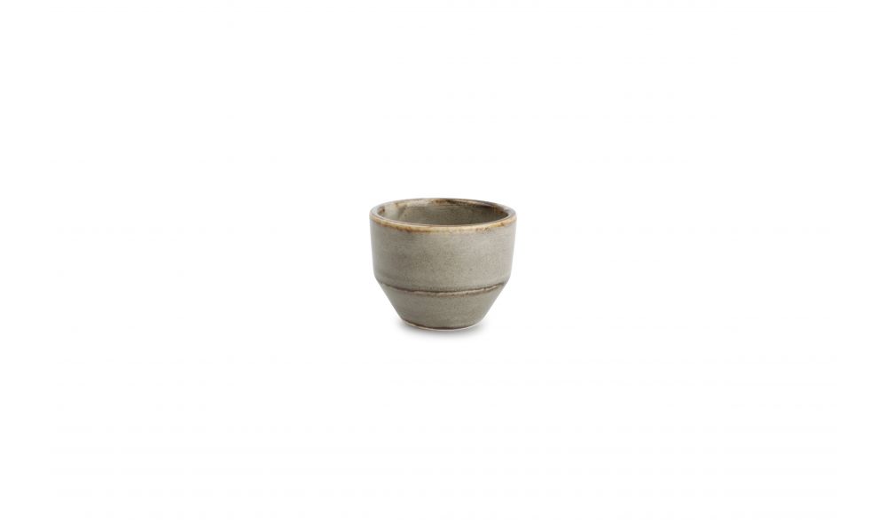 KOM PORSELEIN 6XH4.5CM CERES GREY 6X1ST