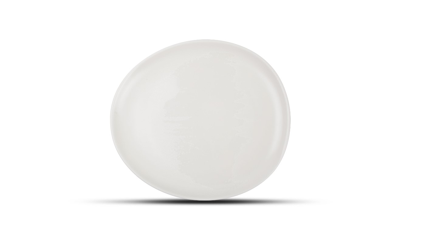 BORD PORSELEIN 21X18.5CM CERES WHITE 6X1ST