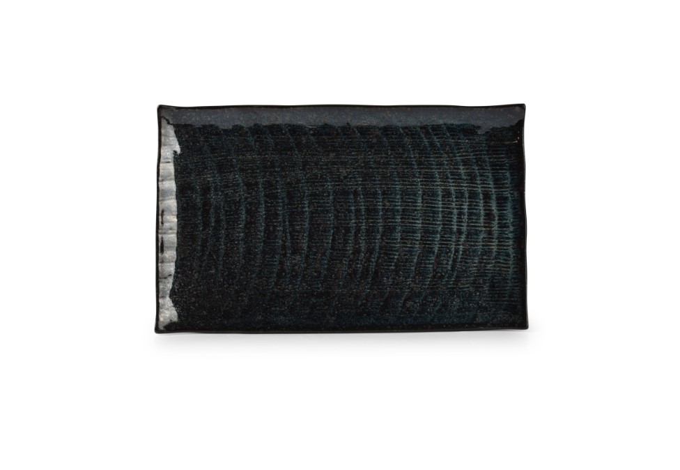 BORD PORSELEIN 30X18CM UMI SEAWEED 4X1ST