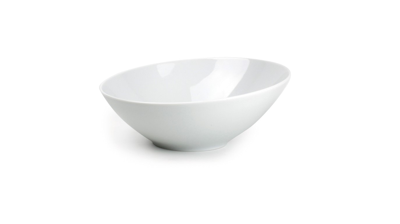 DIEP BORD PORSELEIN 23CM SCHUIN APPETITE 6X1S