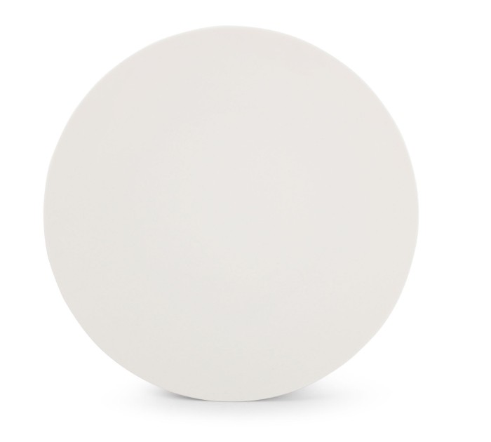 BORD PORSELEIN 27CM CIRRO WHITE 6X1ST