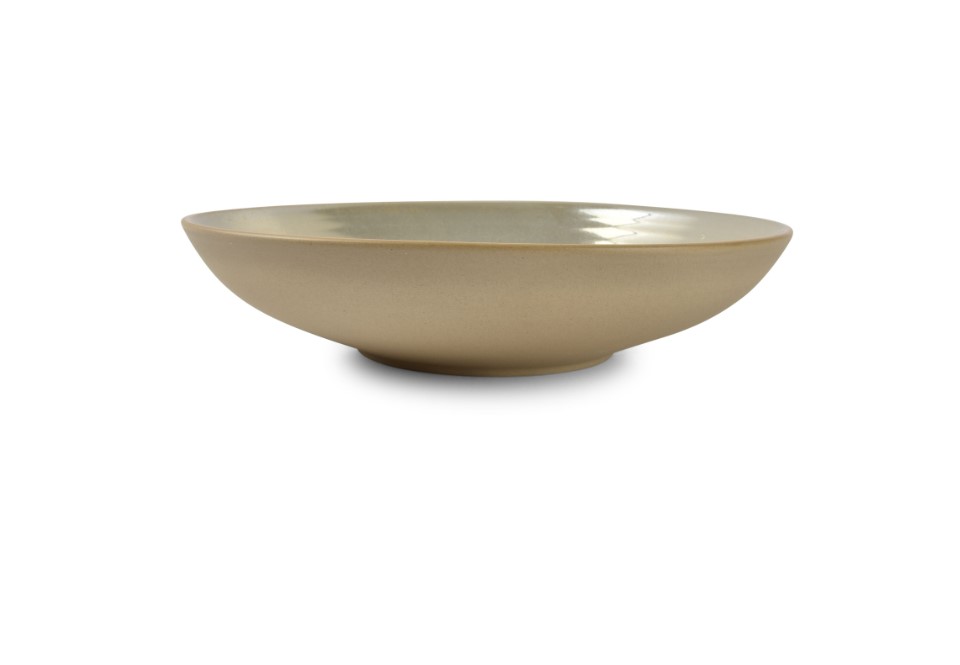 DIEP BORD PORSELEIN 25XH5.5CM PEARL OSTRA 4X1