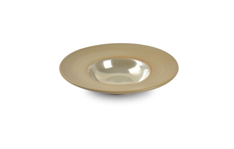 DIEP BORD PORSELEIN 20/10XH4.5CM PEARL OSTRA