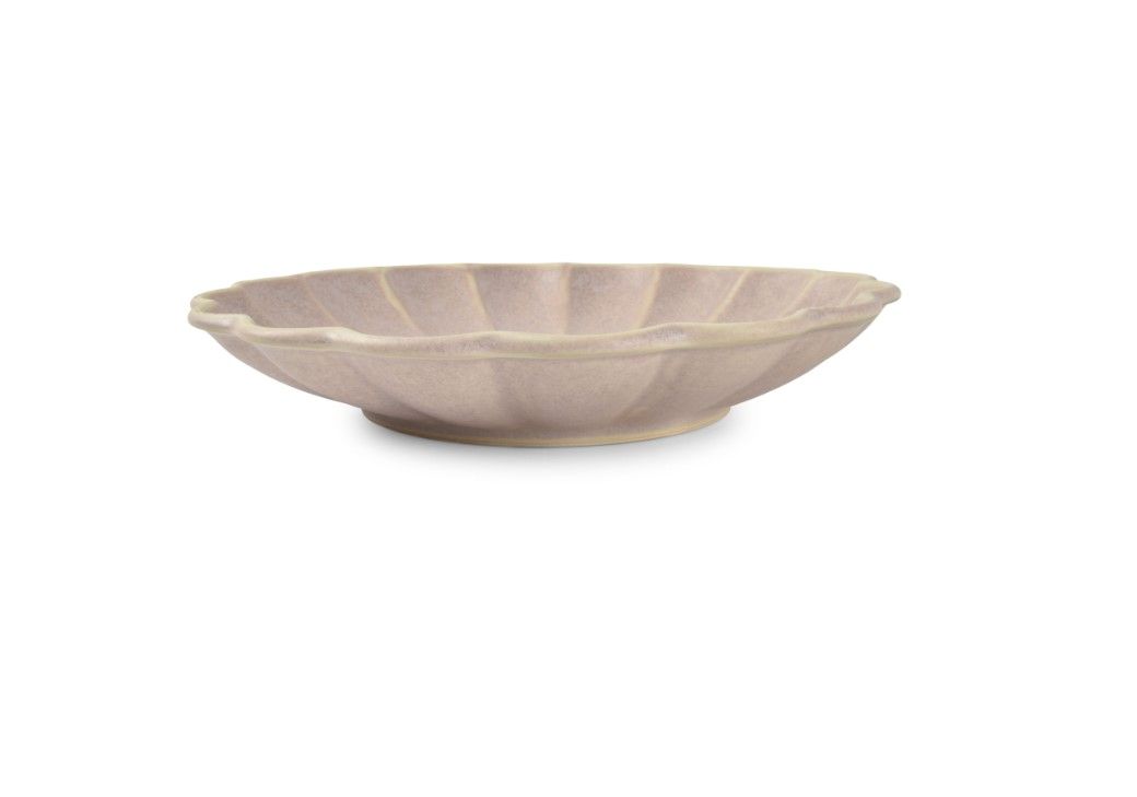 DIEP BORD PORSELEIN 25XH6CM WHITE DUSK 2X1ST