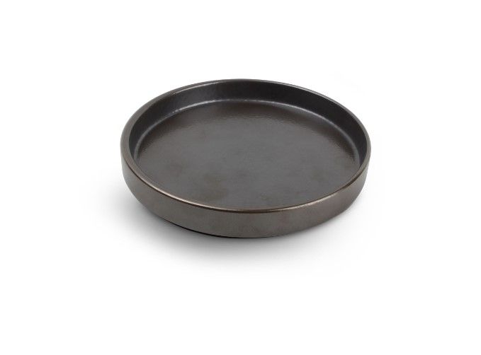 KOM PORSELEIN 18XH6CM SPECKELD DUSK 4X1ST