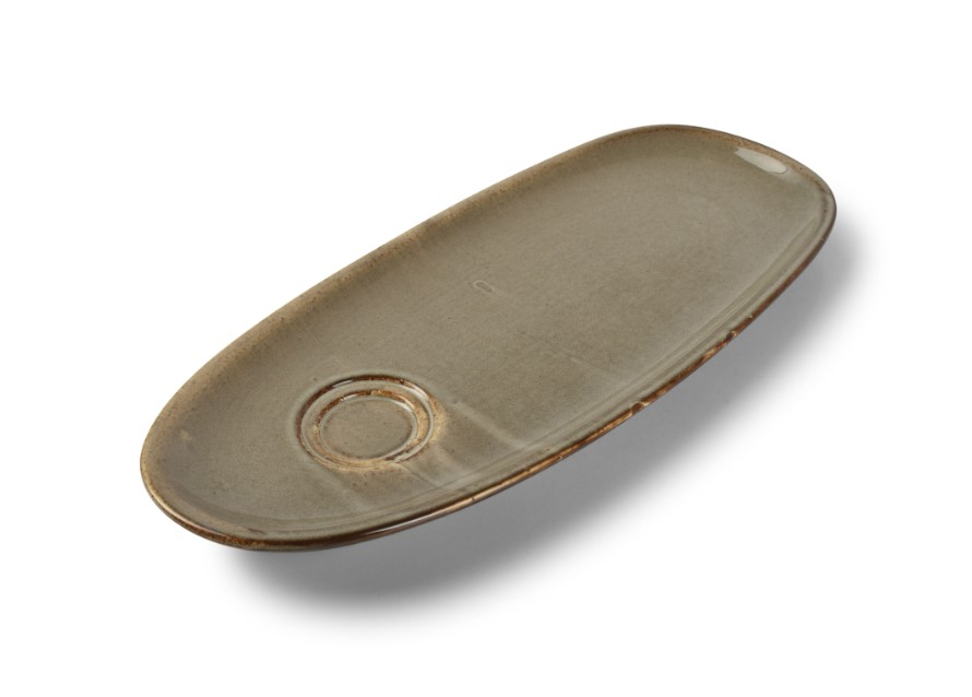 SCHOTEL PORSELEIN 35X15CM CERES GREY 6X1ST