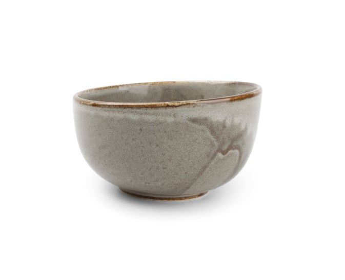 KOM PORSELEIN 12XH6.5CM CERES GREY 6X1ST
