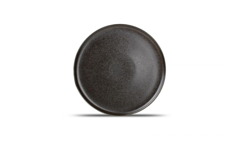 BORD PORSELEIN 27.5CM CERES BLACK 6X1ST