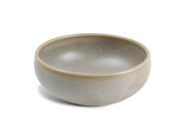 KOM PORSELEIN 14.5XH6CM GREEN USKO 4X1ST