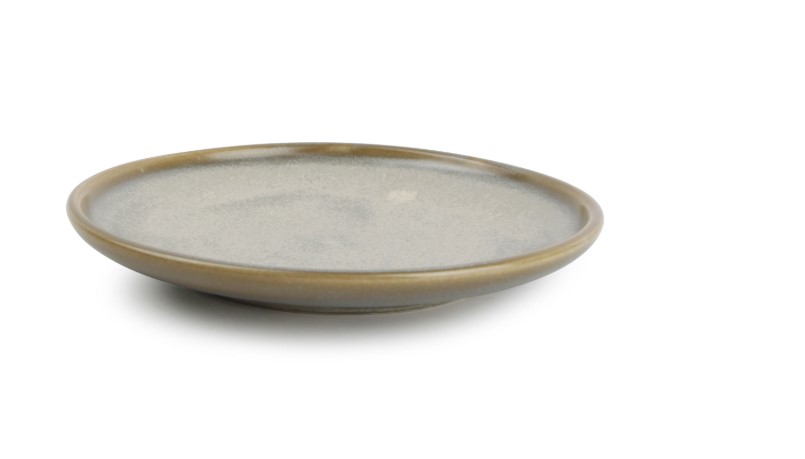 BORD PORSELEIN 15CM GREEN USKO 6X1ST