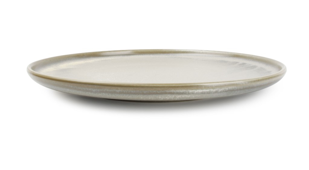 BORD PORSELEIN 29CM GREEN USKO 4X1ST