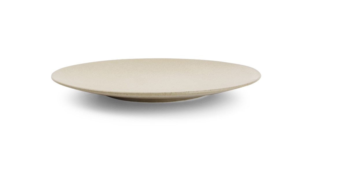 BORD PORSELEIN 27CM CIRRO BEIGE 6X1ST