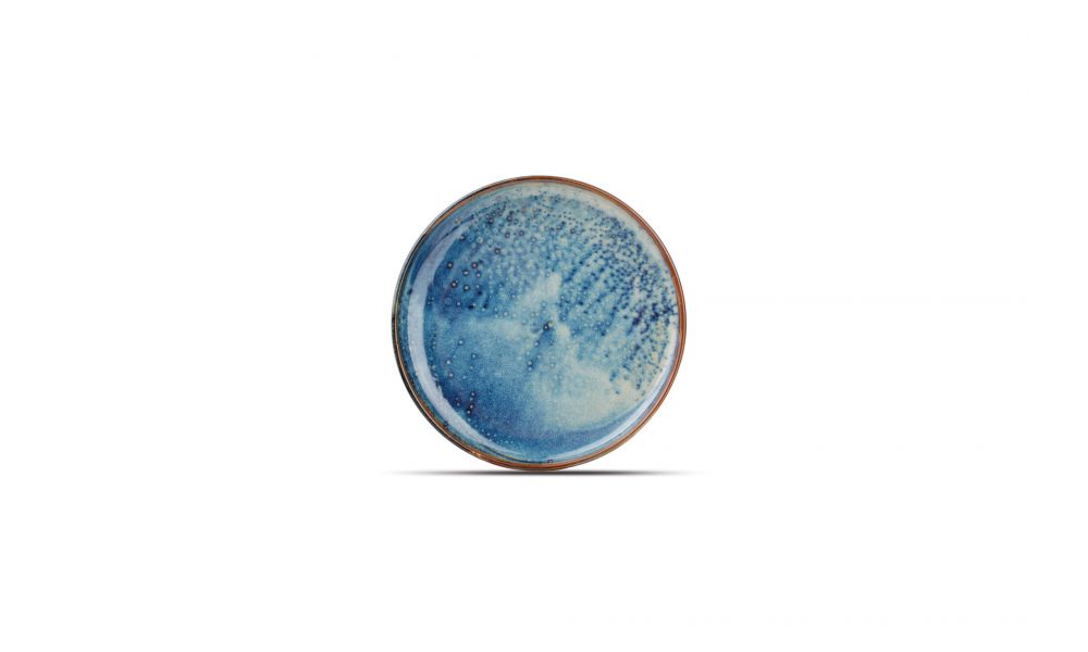 BORD PORSELEIN 20.5CM BLUE NOVA 4X1ST