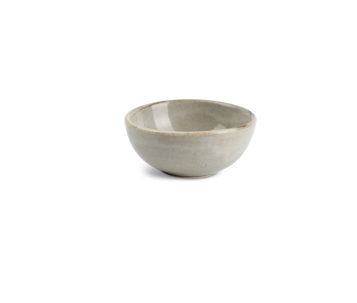 KOM PORSELEIN 7.5XH3CM CERES GREY 12X1ST