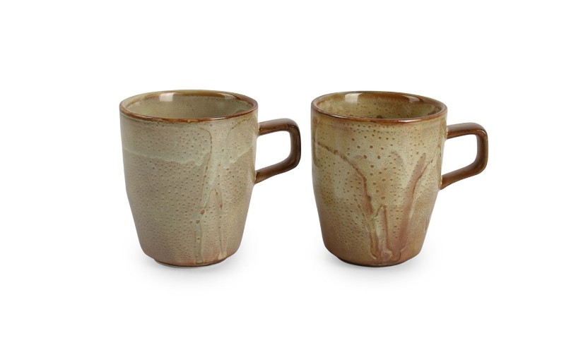 TAS PORSELEIN 28CL MUG BEIGE ESCURA 6X1ST