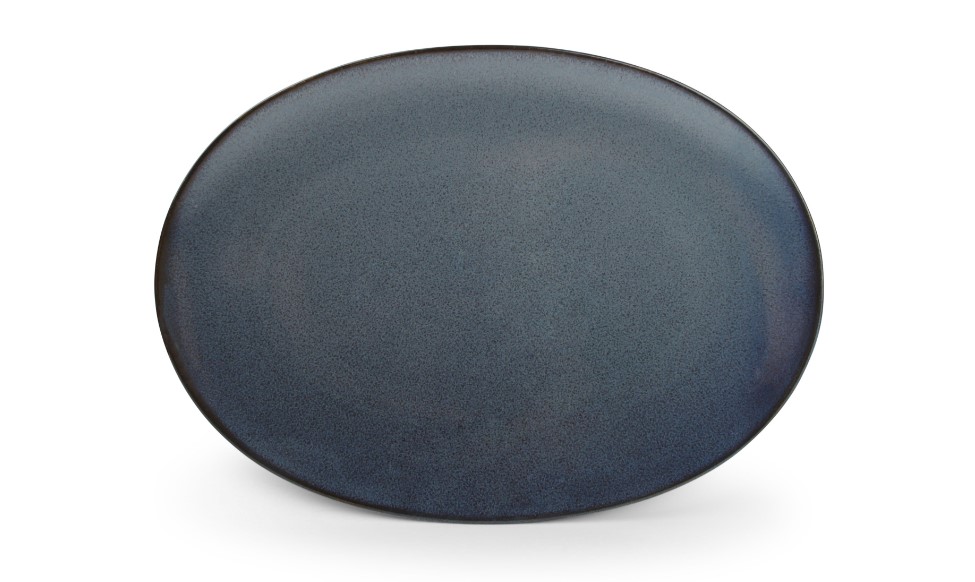 BORD PORSELEIN 30X21CM OVAAL CIRRO BLUE 4X1ST