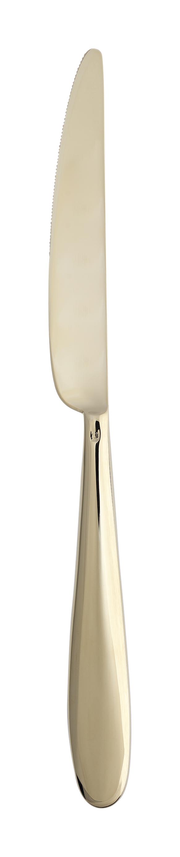 TAFELMES ANZO 18/10 PVD CHAMPAGNE 12X1ST