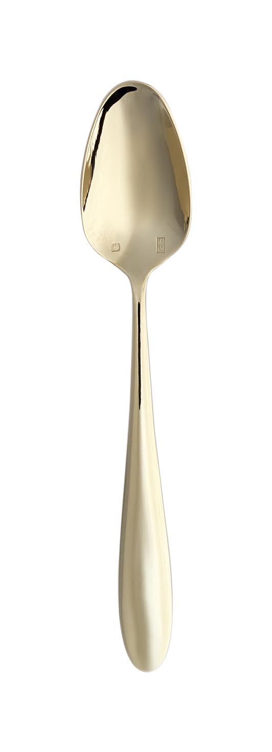 MOKKALEPEL ANZO 18/10 PVD CHAMPAGNE 12X1ST