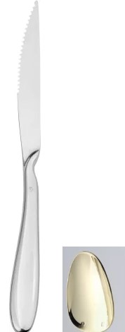 STEAKMES ANZO 18/00 PVD CHAMPAGNE 12X1ST