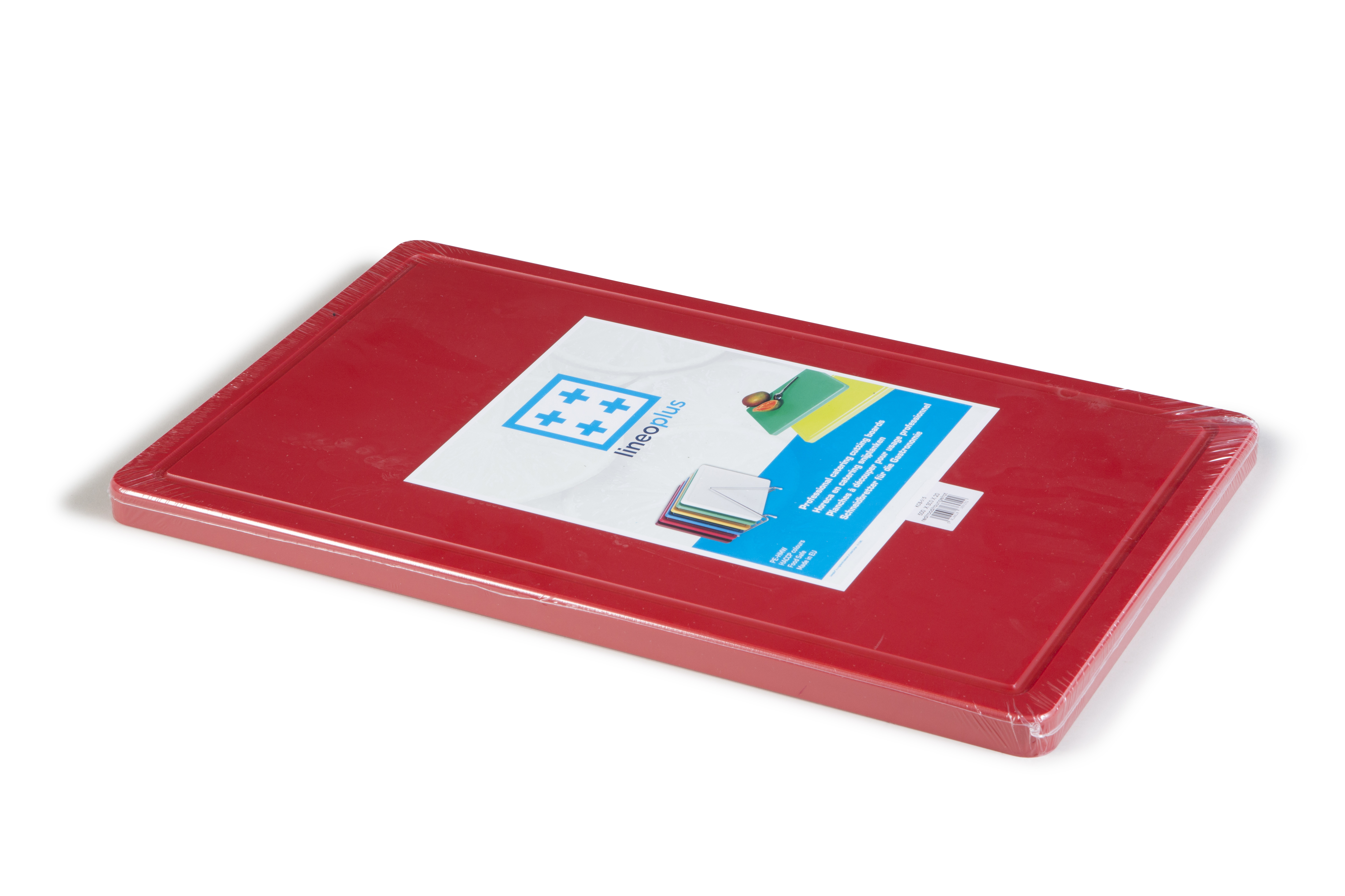 SNIJPLANK 50X30CM MET SAPGEUL ROOD LINEOPLUS