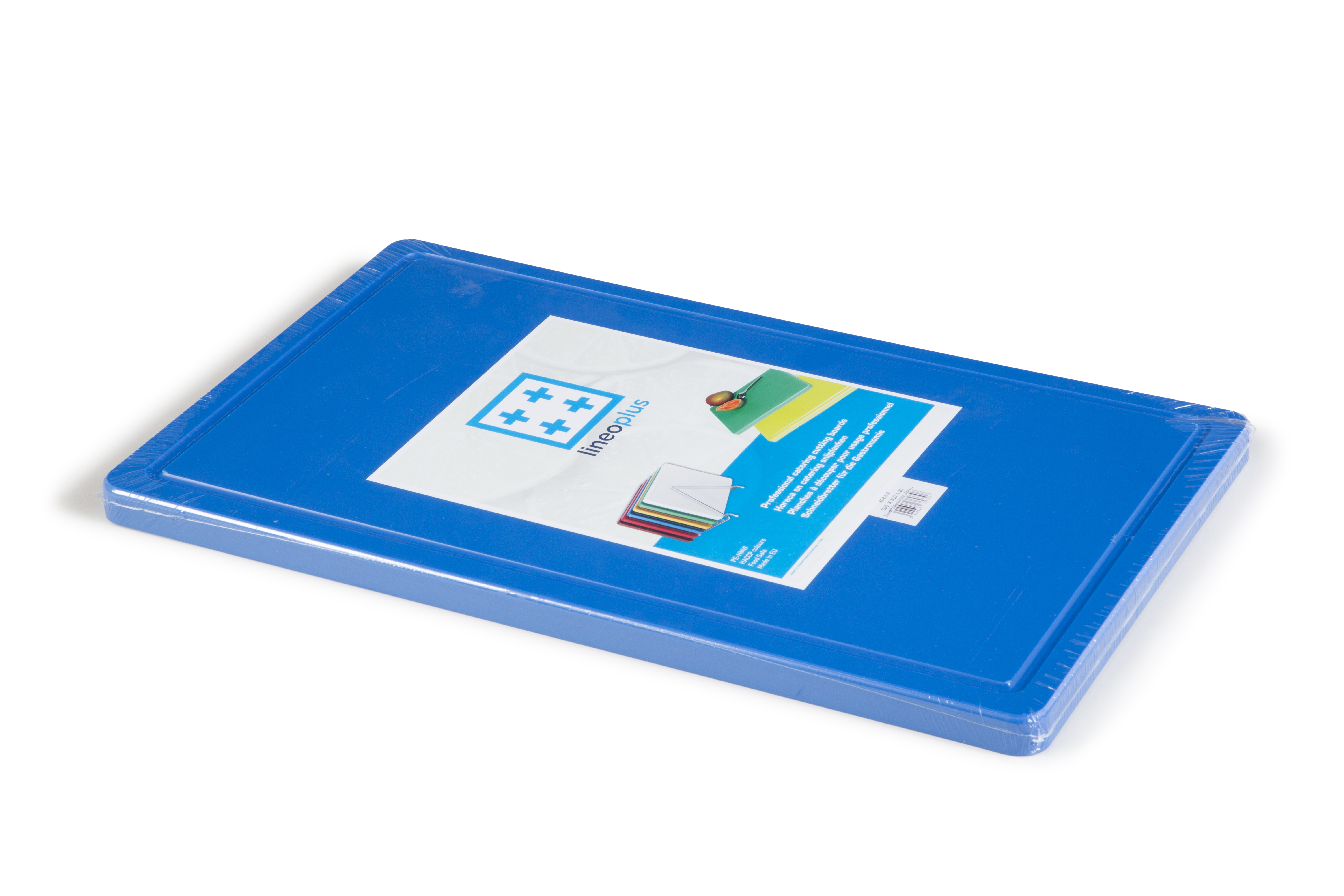 SNIJPLANK 50X30CM MET SAPGEUL BLAUW LINEOPLUS
