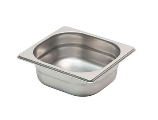 GASTRONORMBAK 1/6 H6.5CM RVS PREMIUM LINE