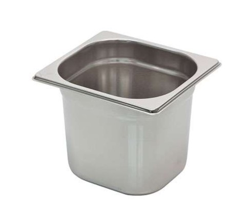 GASTRONORMBAK 1/6 H15CM RVS PREMIUM LINE