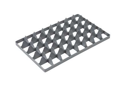 SEPARATOR 5X8 VAKKEN ONDER 60X40CM GRIJS