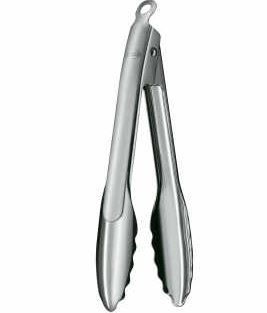 SERVEERTANG 23CM RVS ROSLE