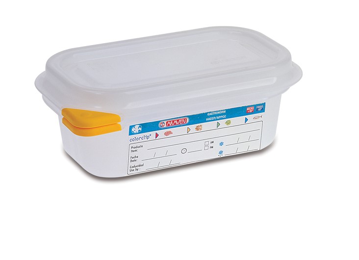 BEWAARDOOS GN 1/9 H6.5CM/0.6L ARAVEN