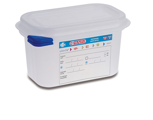 BEWAARDOOS GN 1/9 H10CM/1.0L ARAVEN