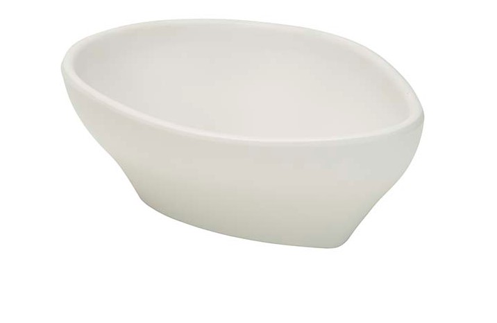 KOM 11.8/8.5XH4.8 WHITESTONE MELAMINE 12X1ST
