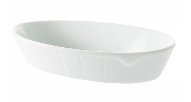 OVENSCHAAL 19.5CM WIT OVAAL SFOOD REVOL
