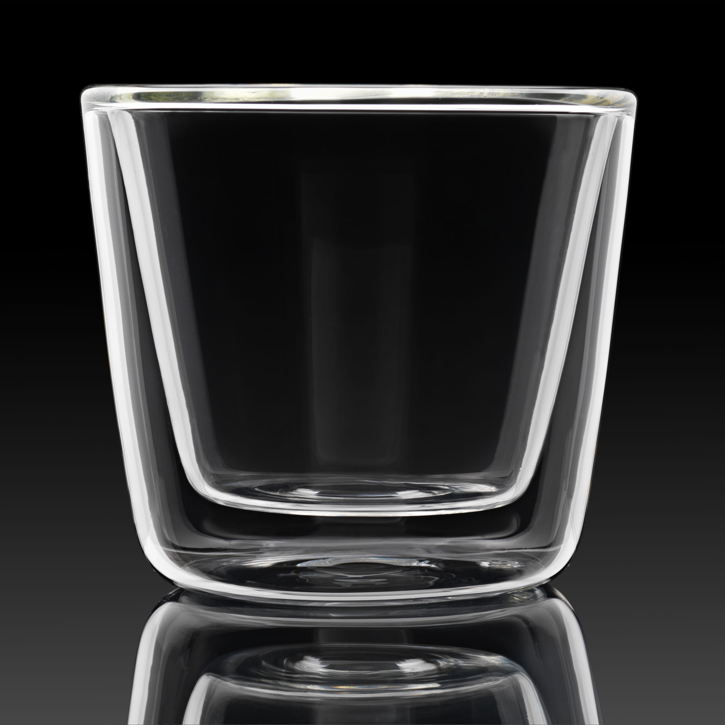 DUBBELWANDIG AMUSEGLAS 12CL CONICA L.BORMIOLI