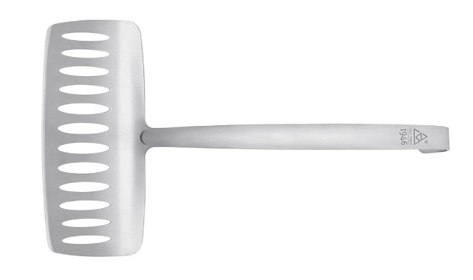 BAKSCHEP 32.5X18CM PERFO LICHT GEBOGEN