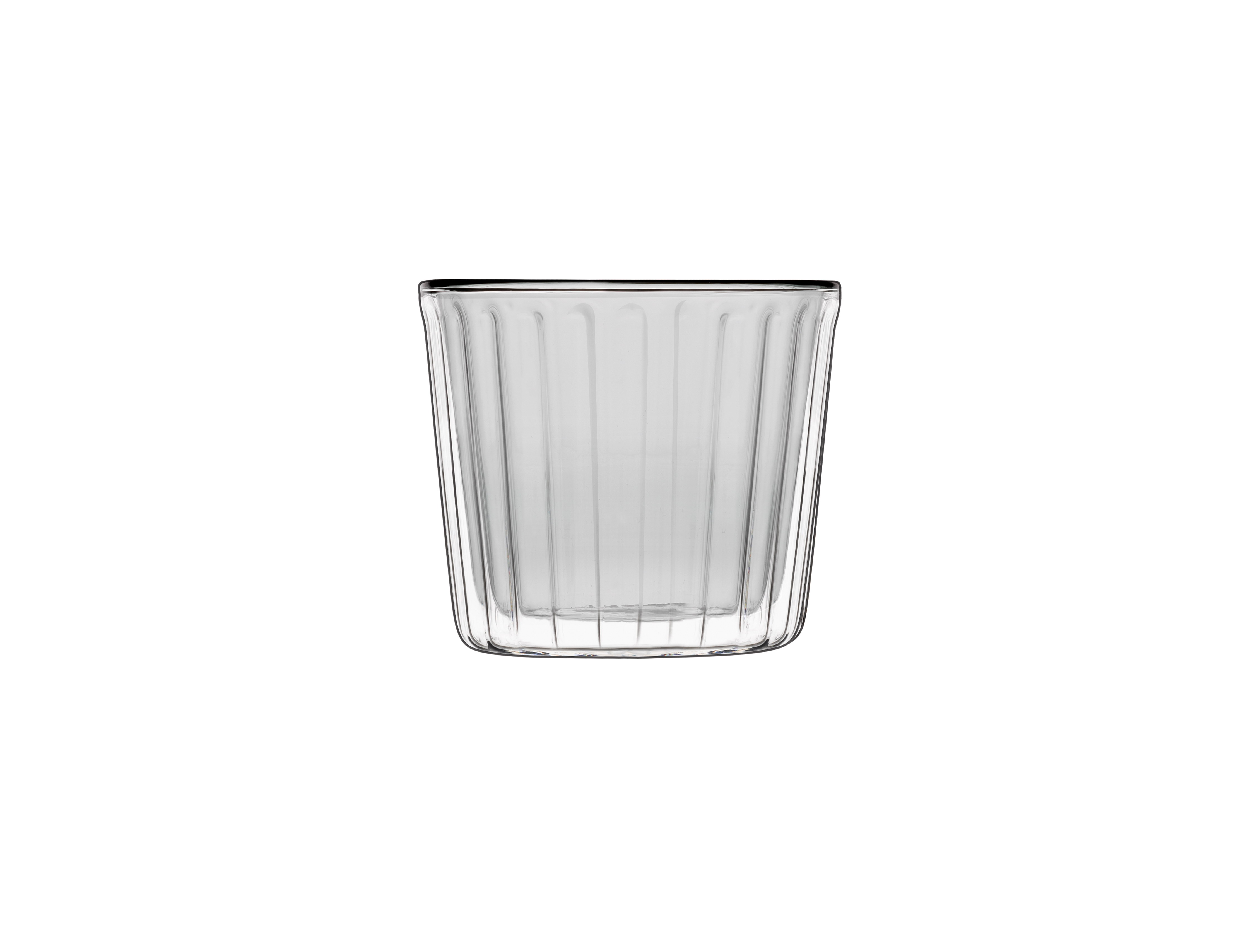 DUBBELWANDIG GLAS 24CL CC GRIJS L.BORMIOLI 2X