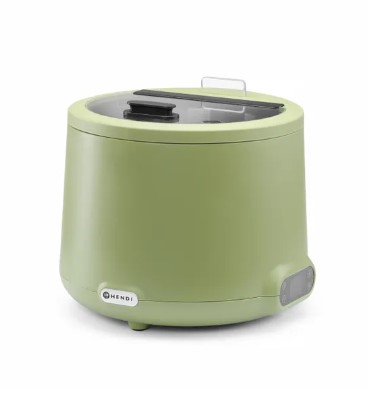 SOEPKETEL 8L 500W GROEN UNIQ