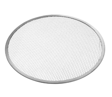 PIZZAPLAAT 25CM MET GAASBODEM ALUMINIUM HENDI