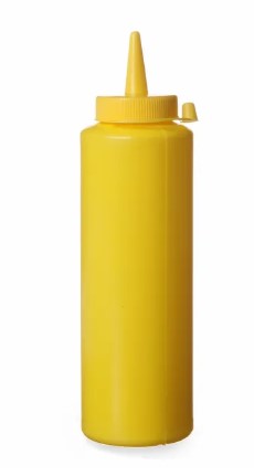KNIJPFLES 35CL GEEL