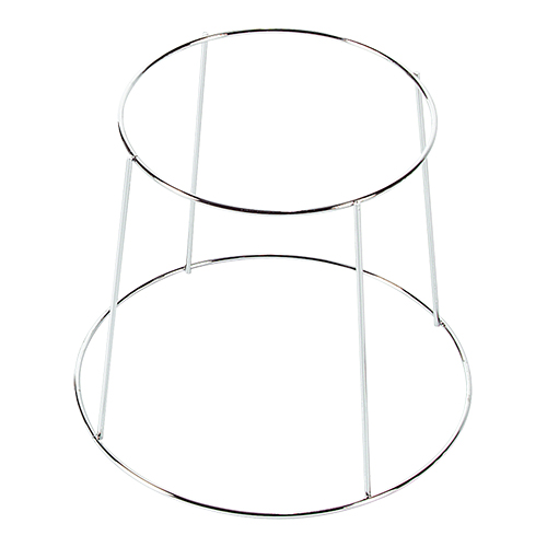 STAANDER 25XH20CM VOOR ZEEVRUCHTENSCHOTEL RVS