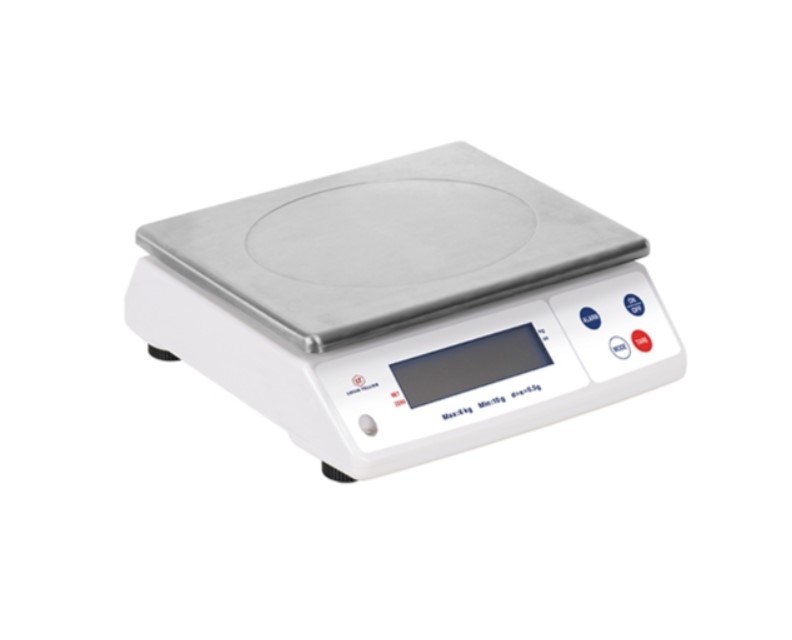 WEEGSCHAAL 1G TOT 12KG OP BATTERIJ TELLIER