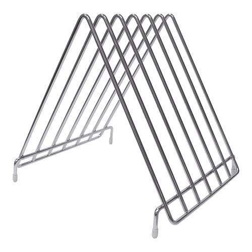 STAANDER 31X26XH28CM VOOR SNIJPLANKEN RVS