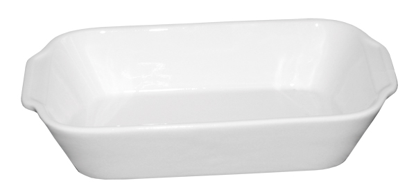 OVENSCHAAL 21X13CM WIT CUINOX UNI 4X1ST